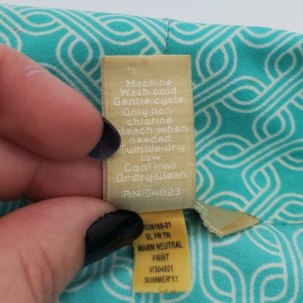Banana Republic Sleeveless Tie Neck Top